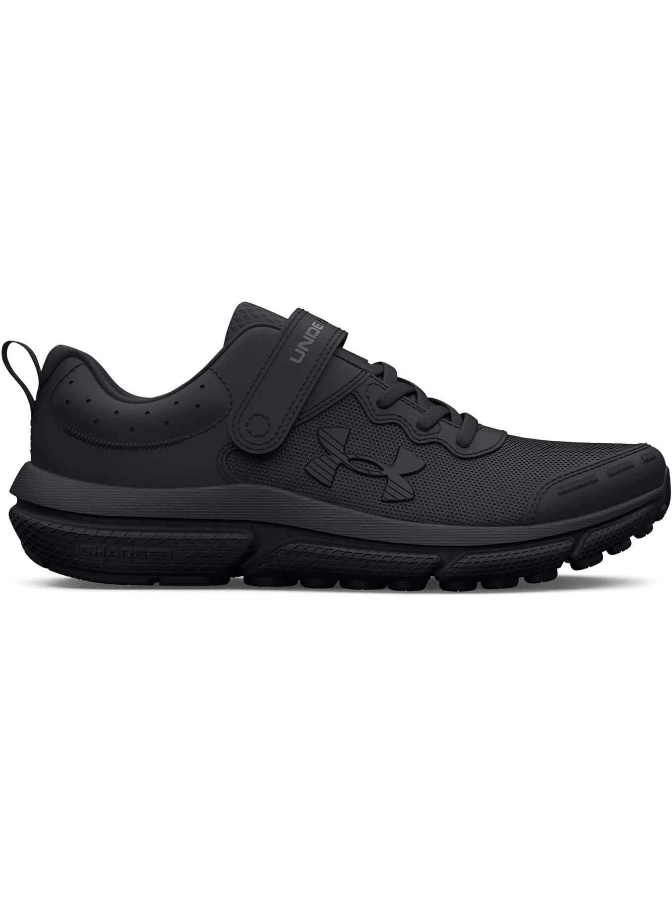 Кроссовки Assert 10 Alternate Closure Under Armour — изображение 5 из 5, черный/черный/черный
