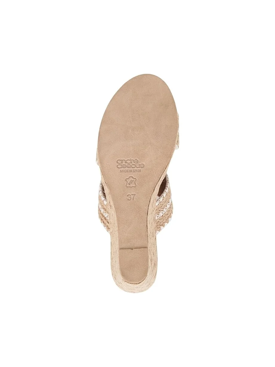 Туфли Andre Assous Nolita Raffia — изображение 3 из 3, натуральный