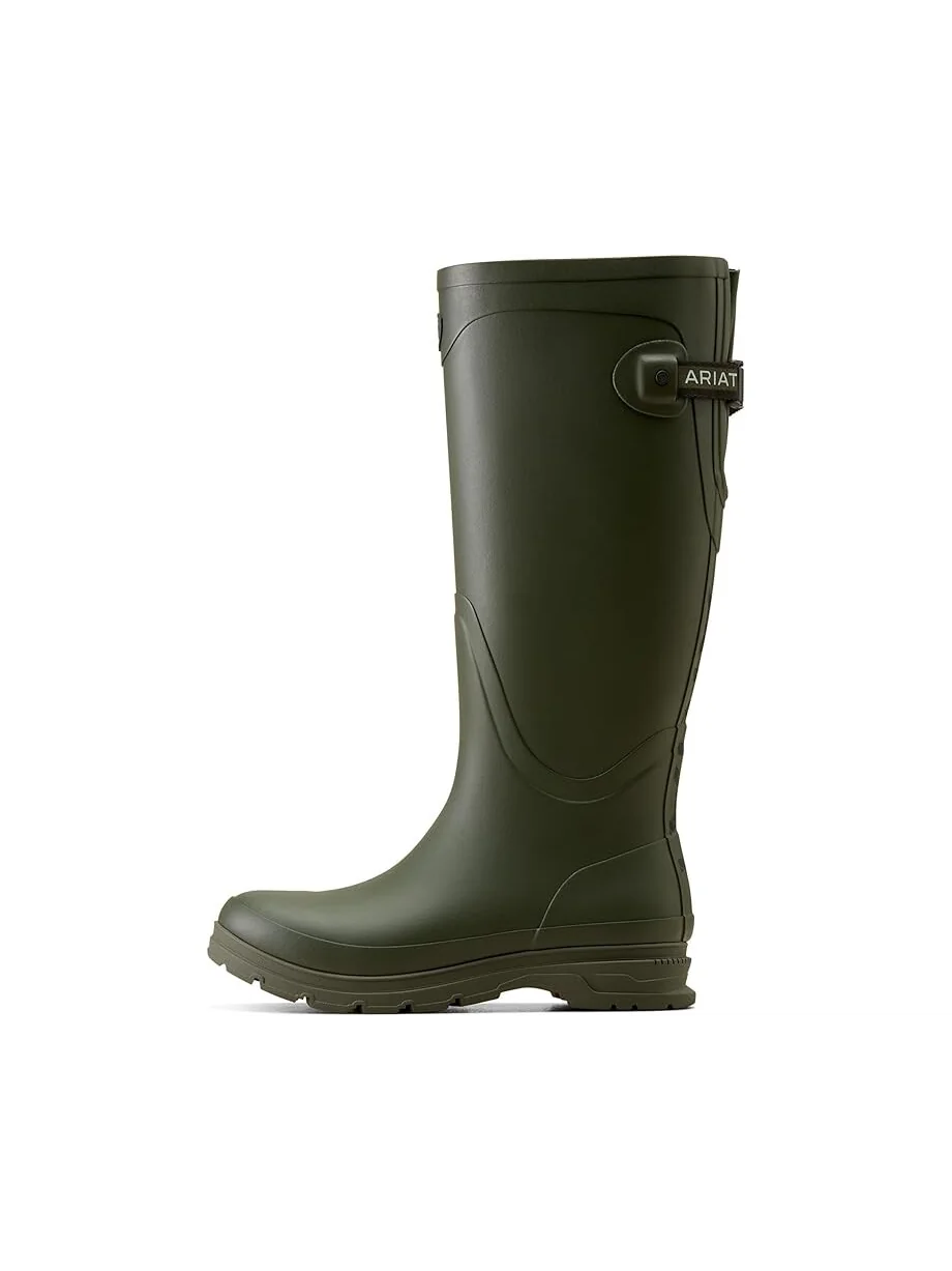 Сапоги женские Ariat Kelmarsh Rubber резиновые высокие — изображение 3 из 3, оливковый