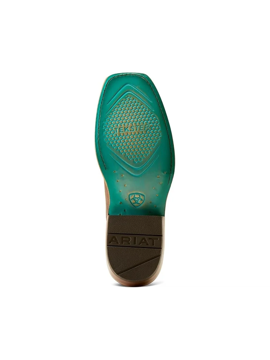 Сапоги женские Ariat Starlight ковбойские с вышивкой — изображение 2 из 5, коричневый/голубой