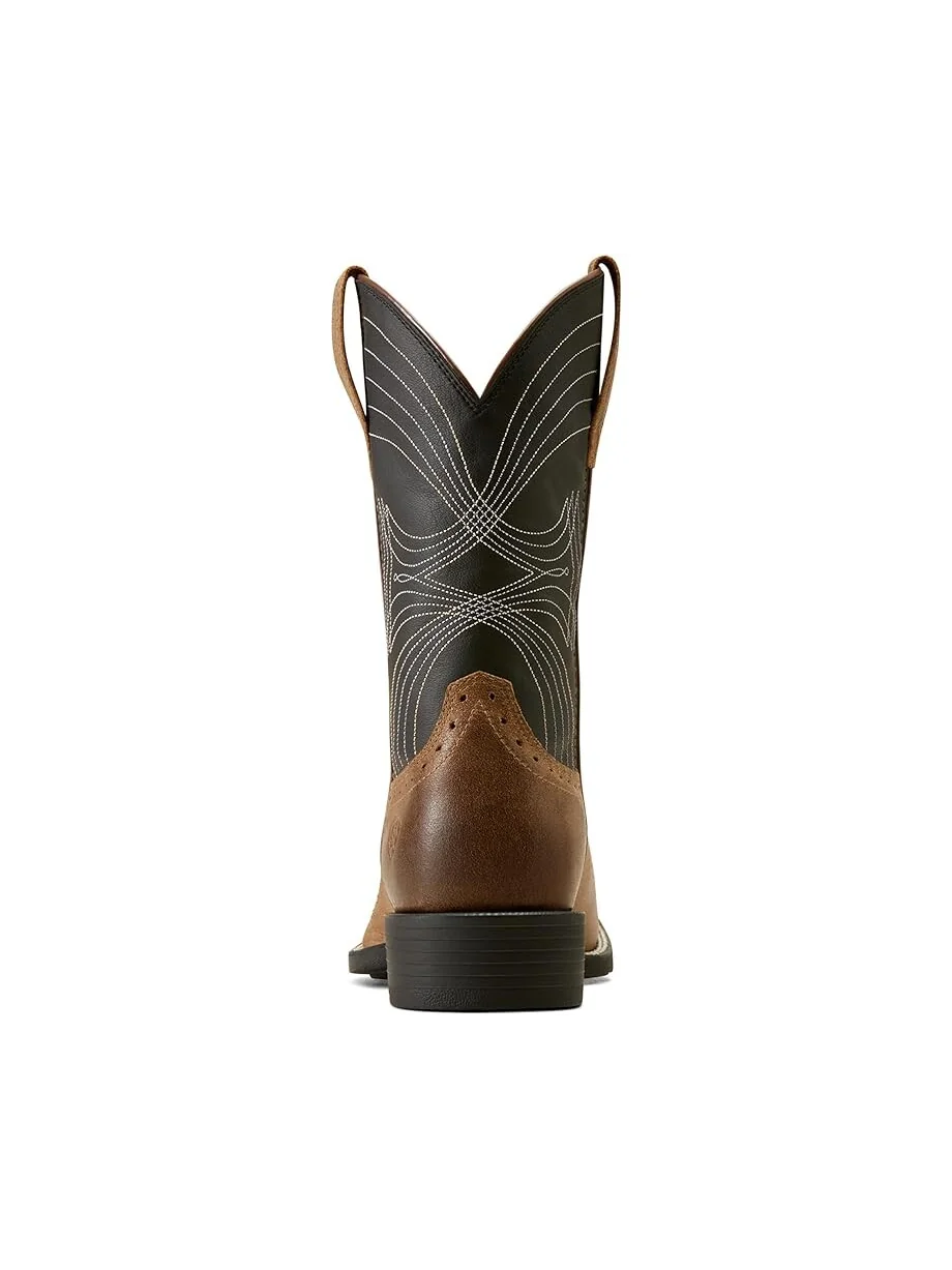 Ботинки Ariat Sport Wide Square Toe Western Boots — изображение 4 из 5, коричневый