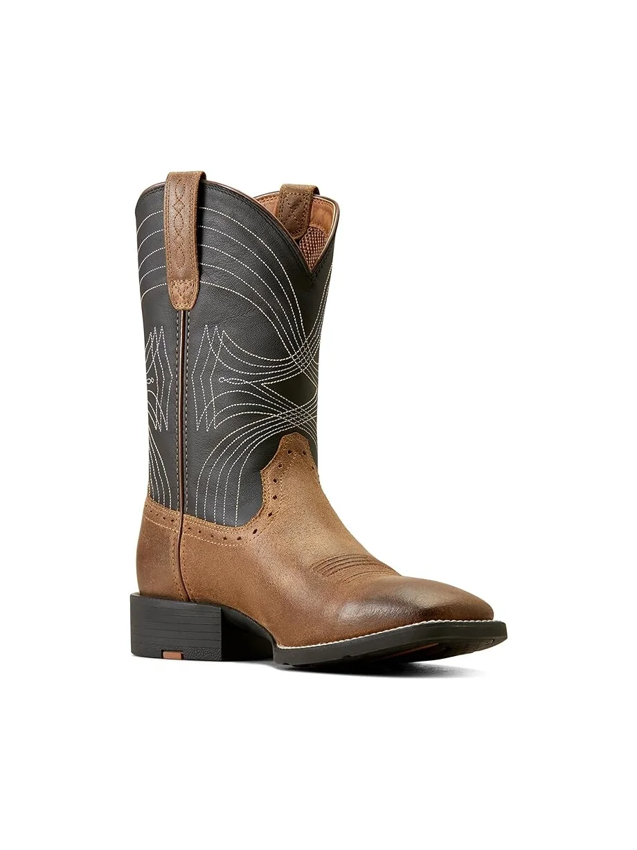 Ботинки Ariat Sport Wide Square Toe Western Boots — изображение 5 из 5, коричневый
