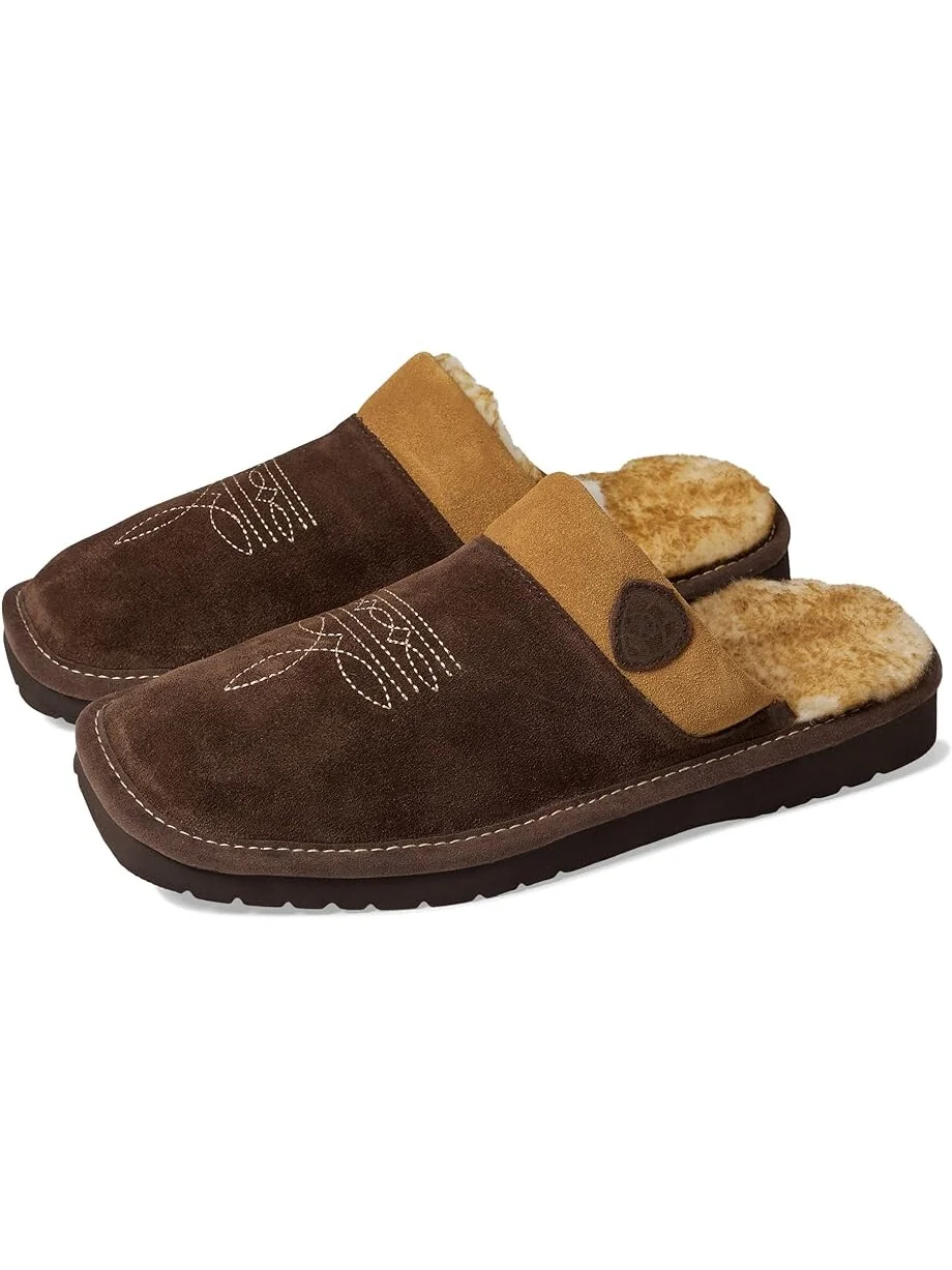 Шлепанцы Ariat Silversmith Square Toe — изображение 1 из 3, каштановый