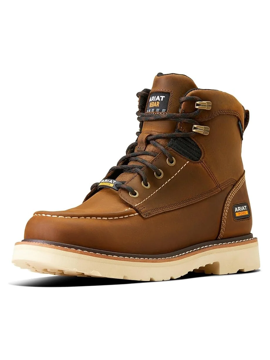 Ботинки Ariat Rebar Lift 6" Waterproof Work Boots — изображение 1 из 3, коричневый