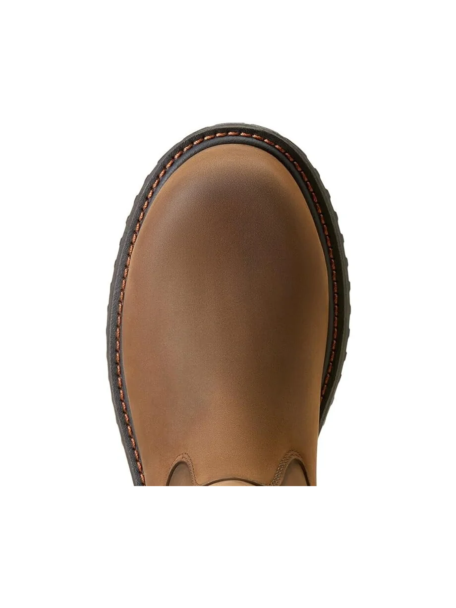 Ботинки Ariat RigTEK II Waterproof Composite Toe Work Boots — изображение 2 из 3, коричневый