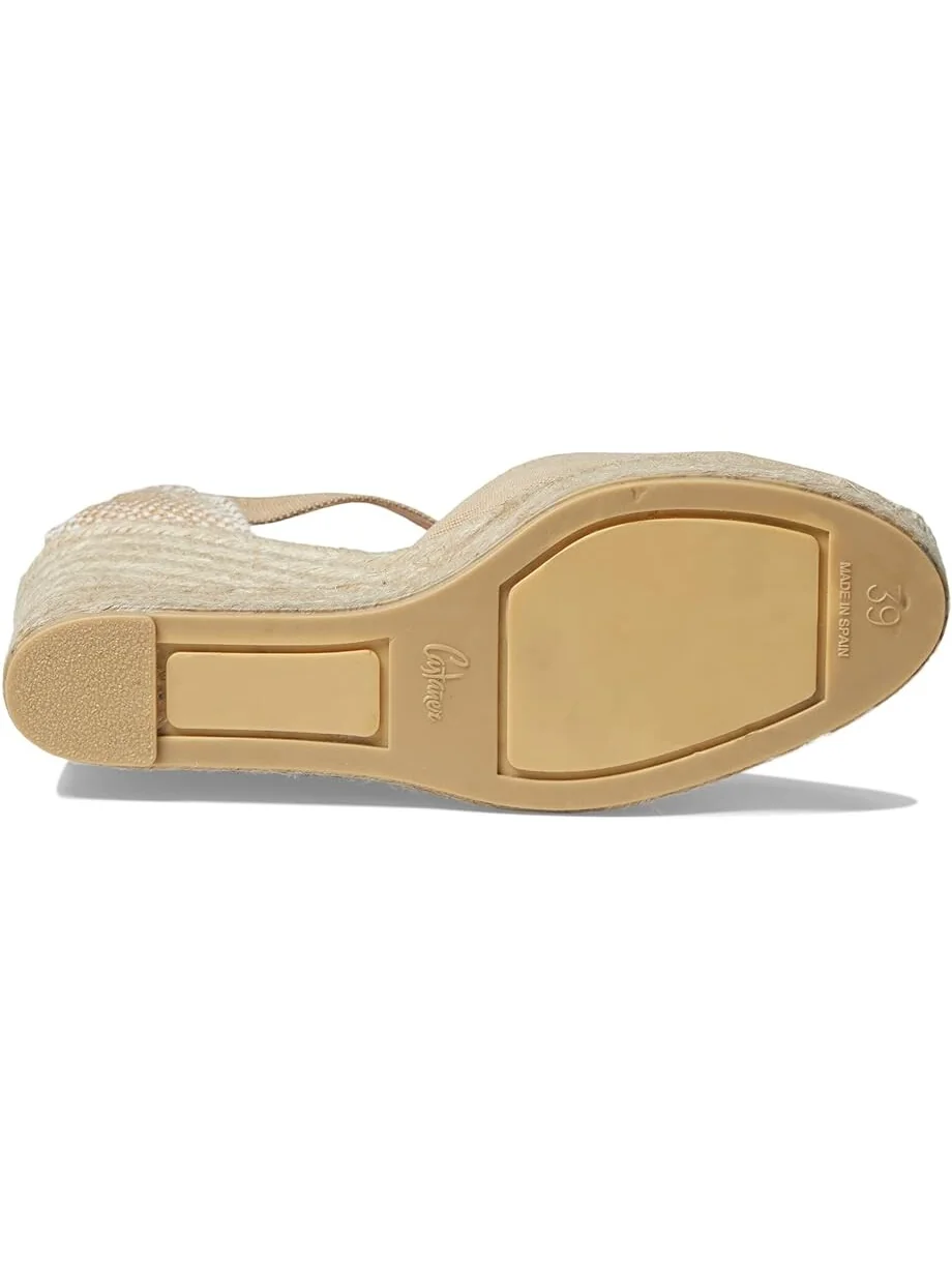 Туфли CASTANER Carol 80 mm Wedge Espadrille — изображение 3 из 3, песочный