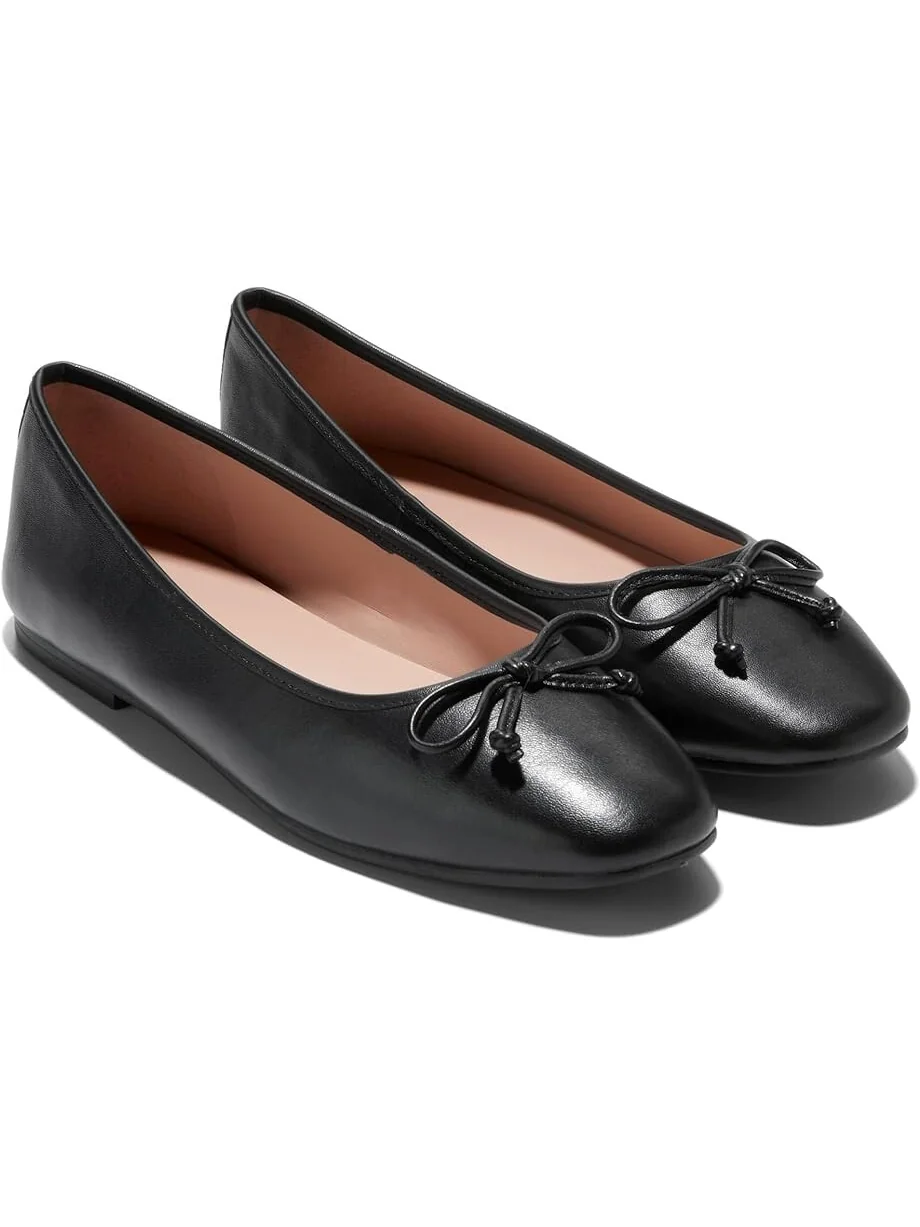 Туфли на плоской подошве Cole Haan Yara Soft Ballet — изображение 1 из 5, черный