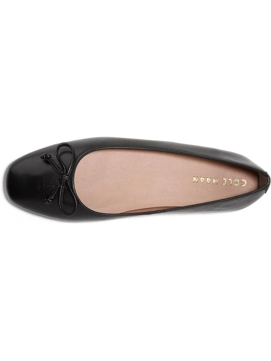 Туфли на плоской подошве Cole Haan Yara Soft Ballet — изображение 2 из 5, черный