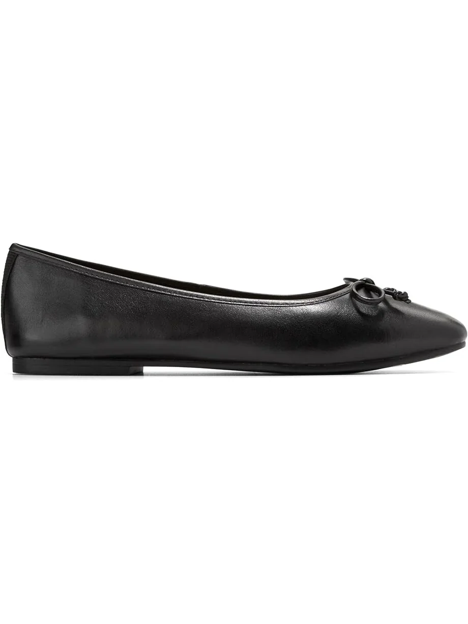 Туфли на плоской подошве Cole Haan Yara Soft Ballet — изображение 5 из 5, черный