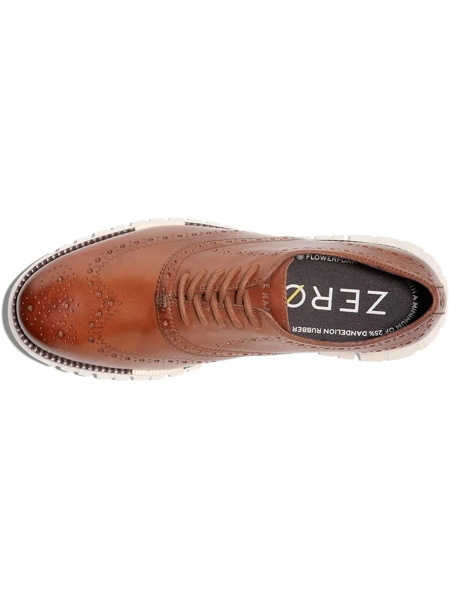 Оксфорды Cole Haan Zerogrand Remastered Wing Tip Unlined — изображение 2 из 4, бежевый/слоновая кость