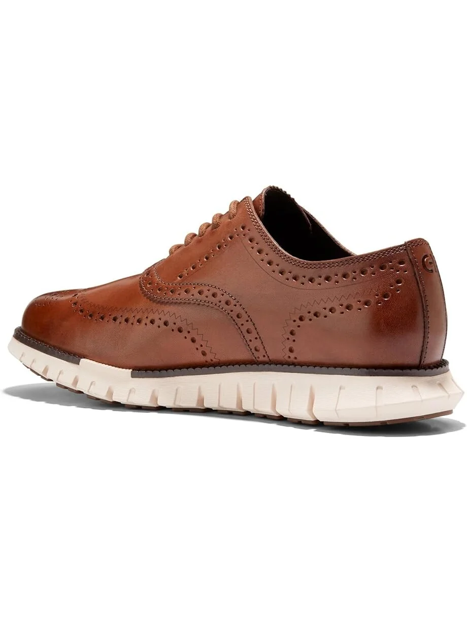 Оксфорды Cole Haan Zerogrand Remastered Wing Tip Unlined — изображение 4 из 4, бежевый/слоновая кость