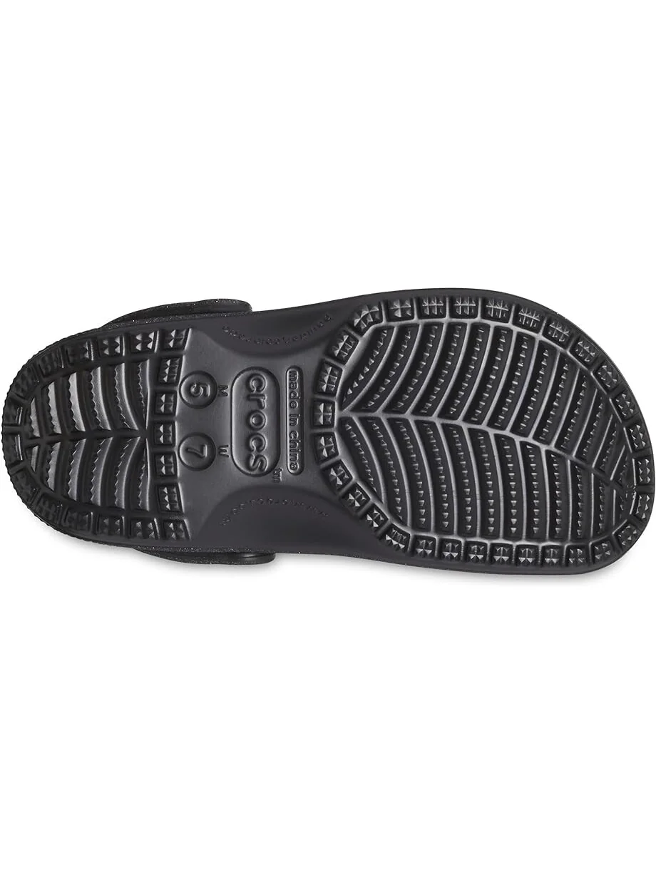 Сабо Crocs Classic - Glitter — изображение 3 из 4, черный
