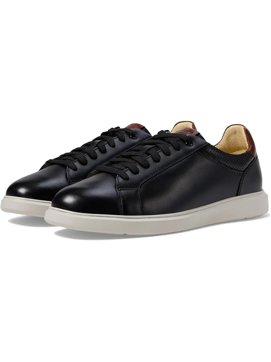 Кроссовки Florsheim Social Lace To Toe Sneakers — изображение 1 из 4, черный/белый