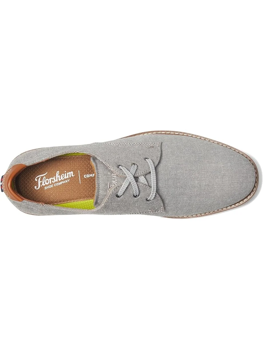 Оксфорды Florsheim Vibe Canvas Plain Toe Oxford — изображение 2 из 5, серый