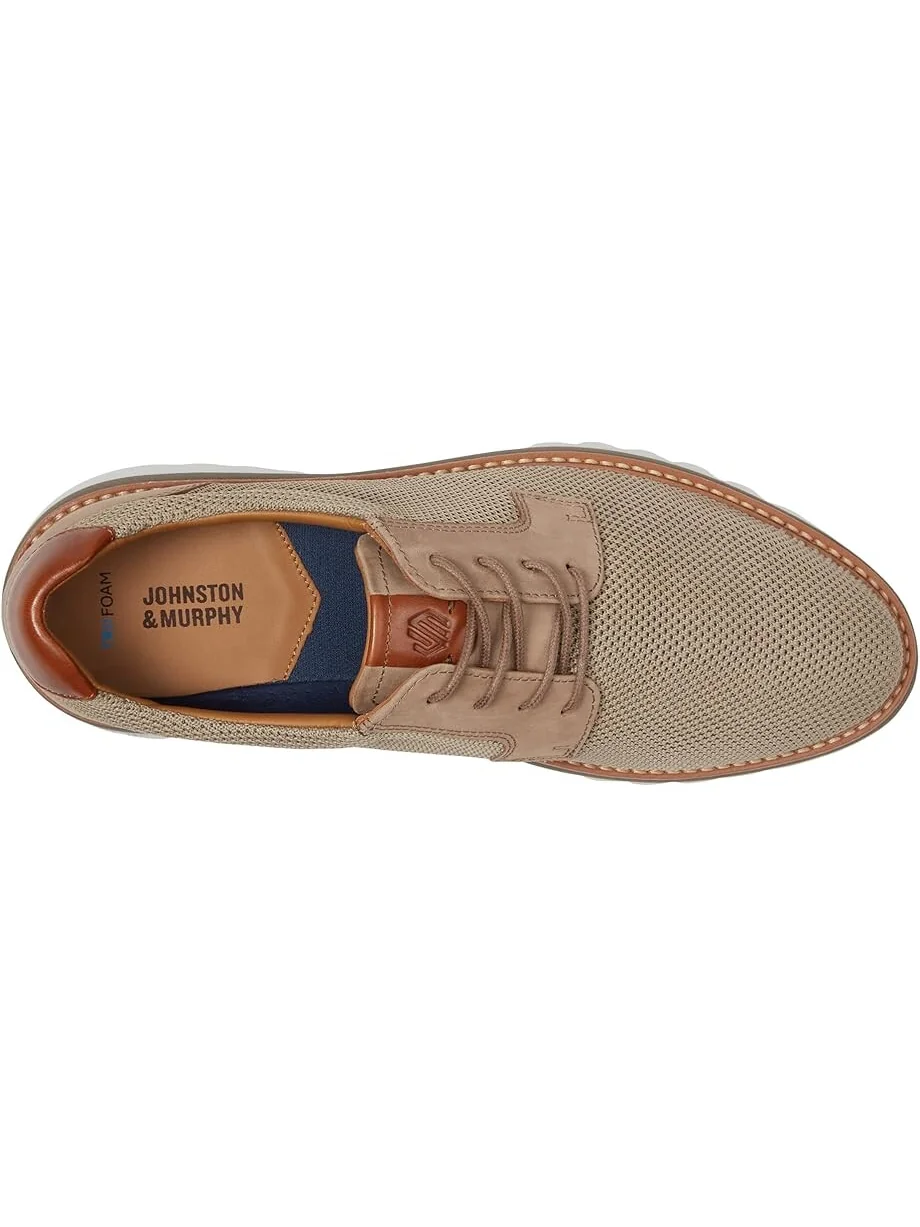 Кроссовки Johnston & Murphy Braydon Knit Plain Toe — изображение 2 из 3, тауп