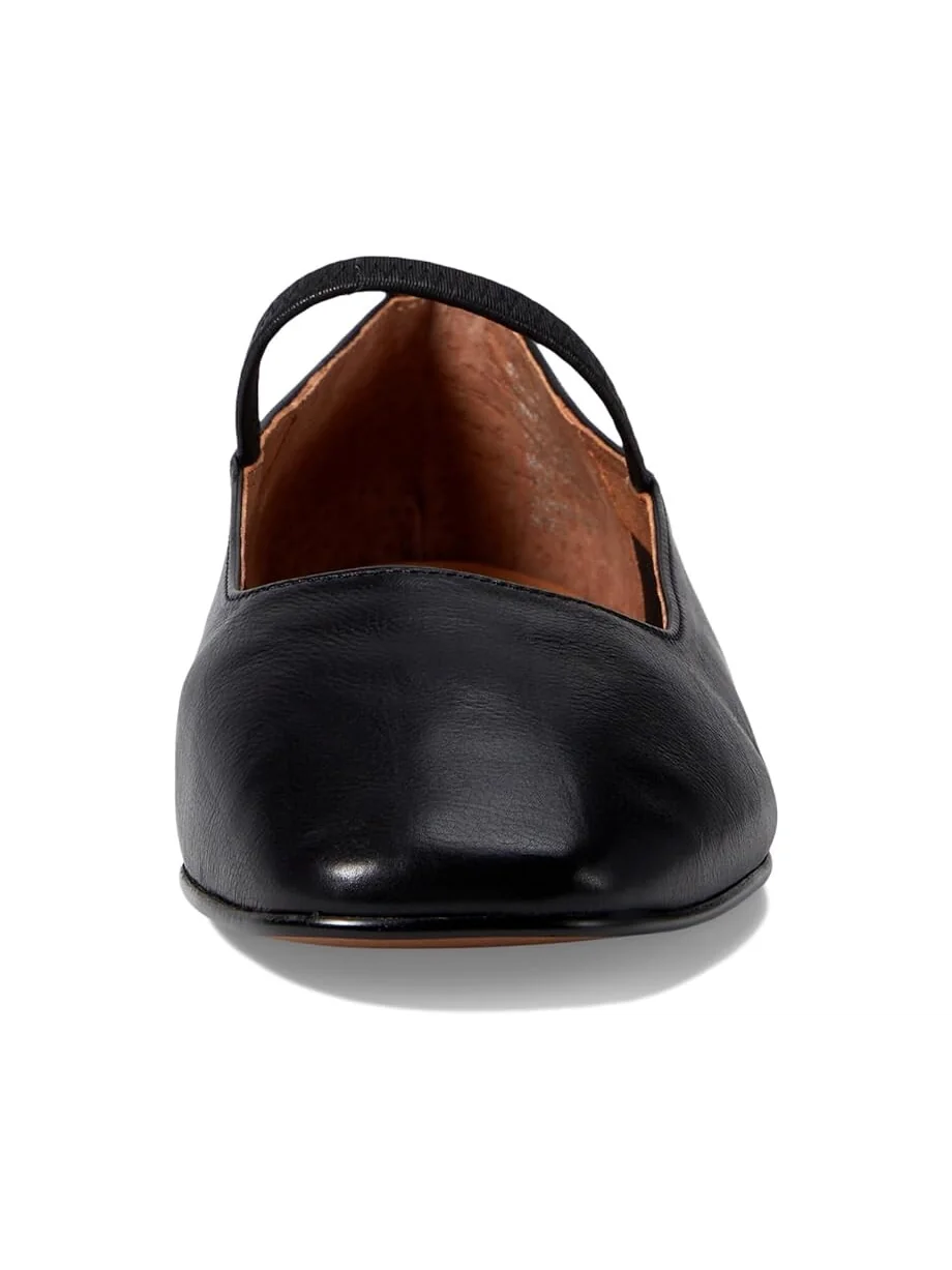 Туфли на плоской подошве Madewell The Greta Ballet Flat — изображение 2 из 5, черный