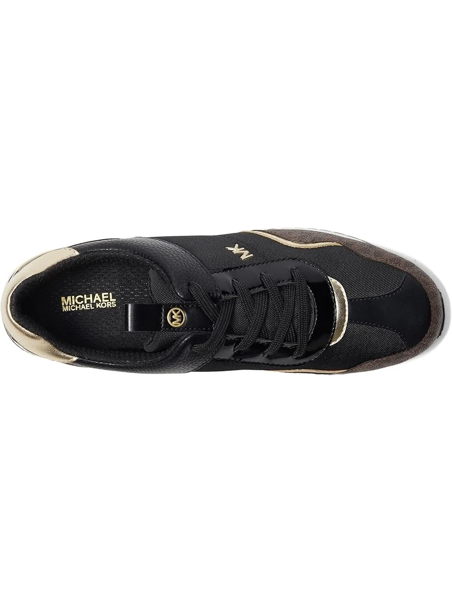 Кроссовки MICHAEL Michael Kors Raina Trainer — изображение 2 из 4, черный/коричневый