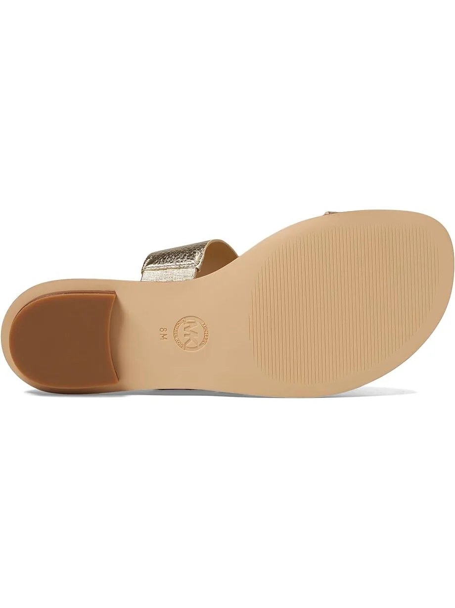 Сандалии MICHAEL Michael Kors Vera Flat Thong — изображение 3 из 3, золотой