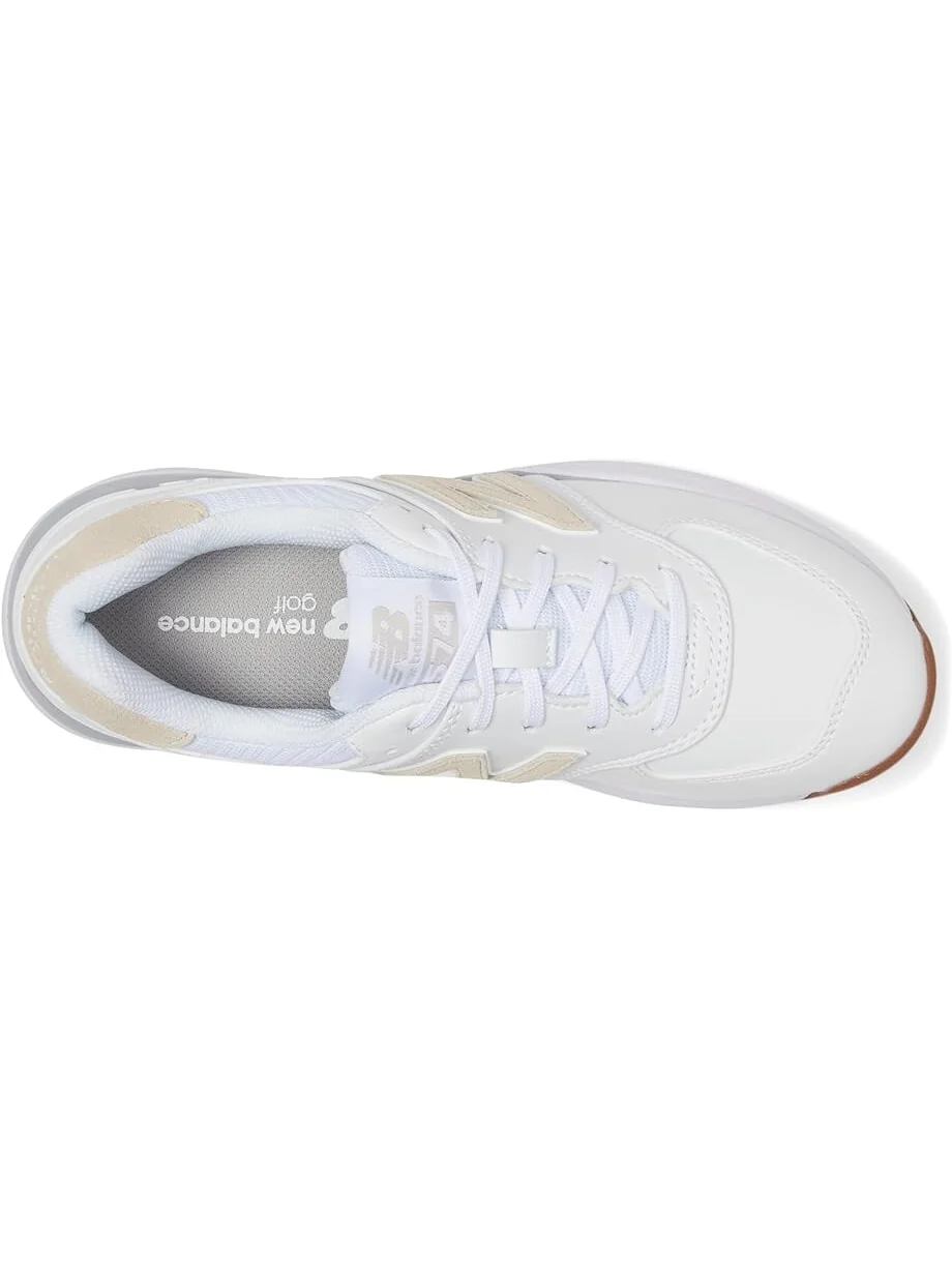 Кроссовки New Balance Golf 574 Greens v2 — изображение 2 из 3, белый