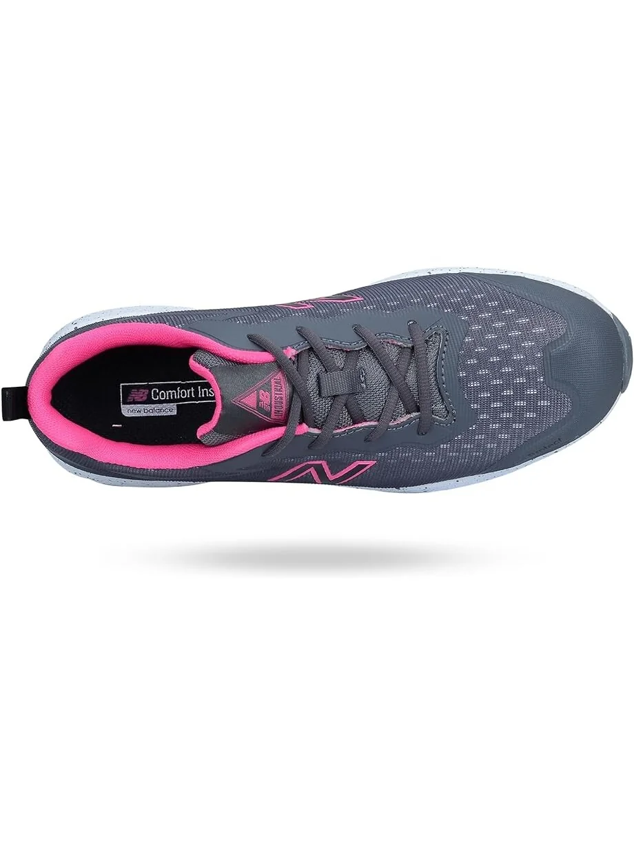 Кроссовки New Balance Work & Safety Logic Comp Toe EH PR SR — изображение 2 из 5, серый/розовый
