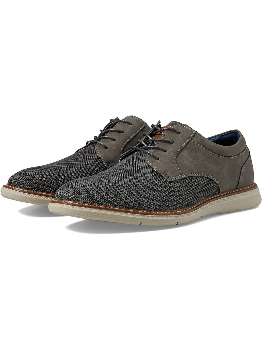 Кроссовки Nunn Bush Chase Knit Plain Toe Oxford Lightweight Breathable Versatile Lace Up