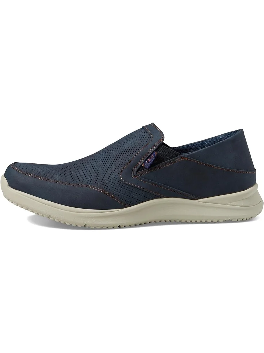 Кроссовки Nunn Bush Conway EZ Moccasin Toe Slip-On Easy Slip-In Loafer — изображение 4 из 4, темно-синий