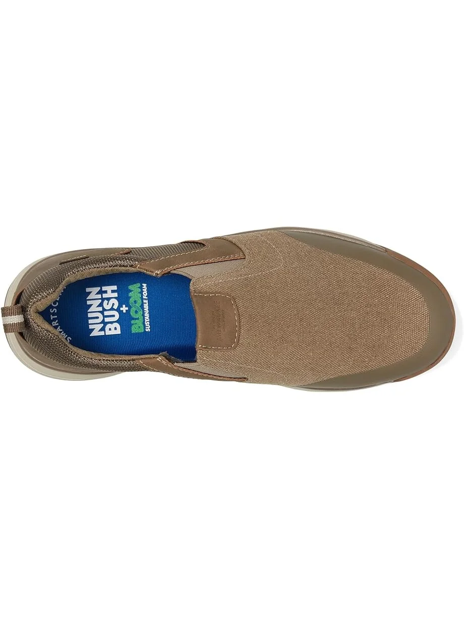 Кроссовки Nunn Bush Sedona Canvas Moccasin Toe Slip-On Comfortable Lightweight Loafer With Memory Foam — изображение 2 из 4