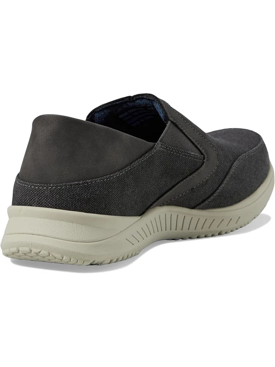 Кроссовки Nunn Bush Conway EZ Canvas Moccasin Toe Slip-On Easy Slip-In Loafer — изображение 5 из 5, серый
