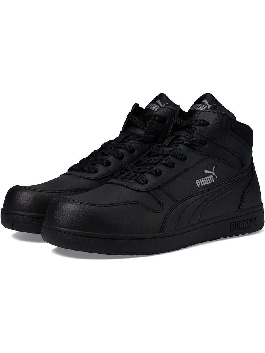 Кроссовки PUMA Safety Frontcourt Leather Mid ASTM EH