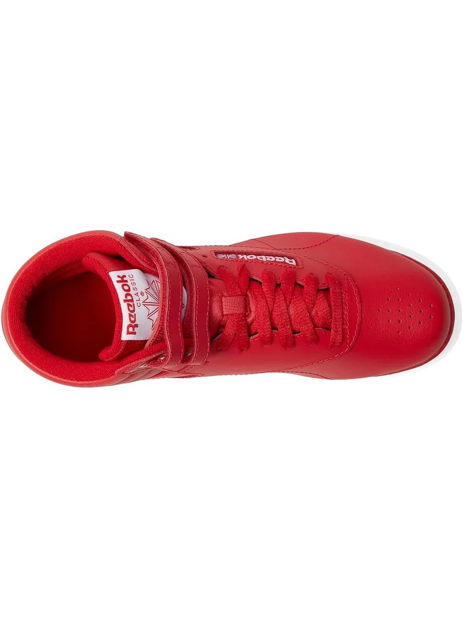 Кроссовки Reebok Lifestyle Freestyle Hi High Top — изображение 2 из 4, красный/белый