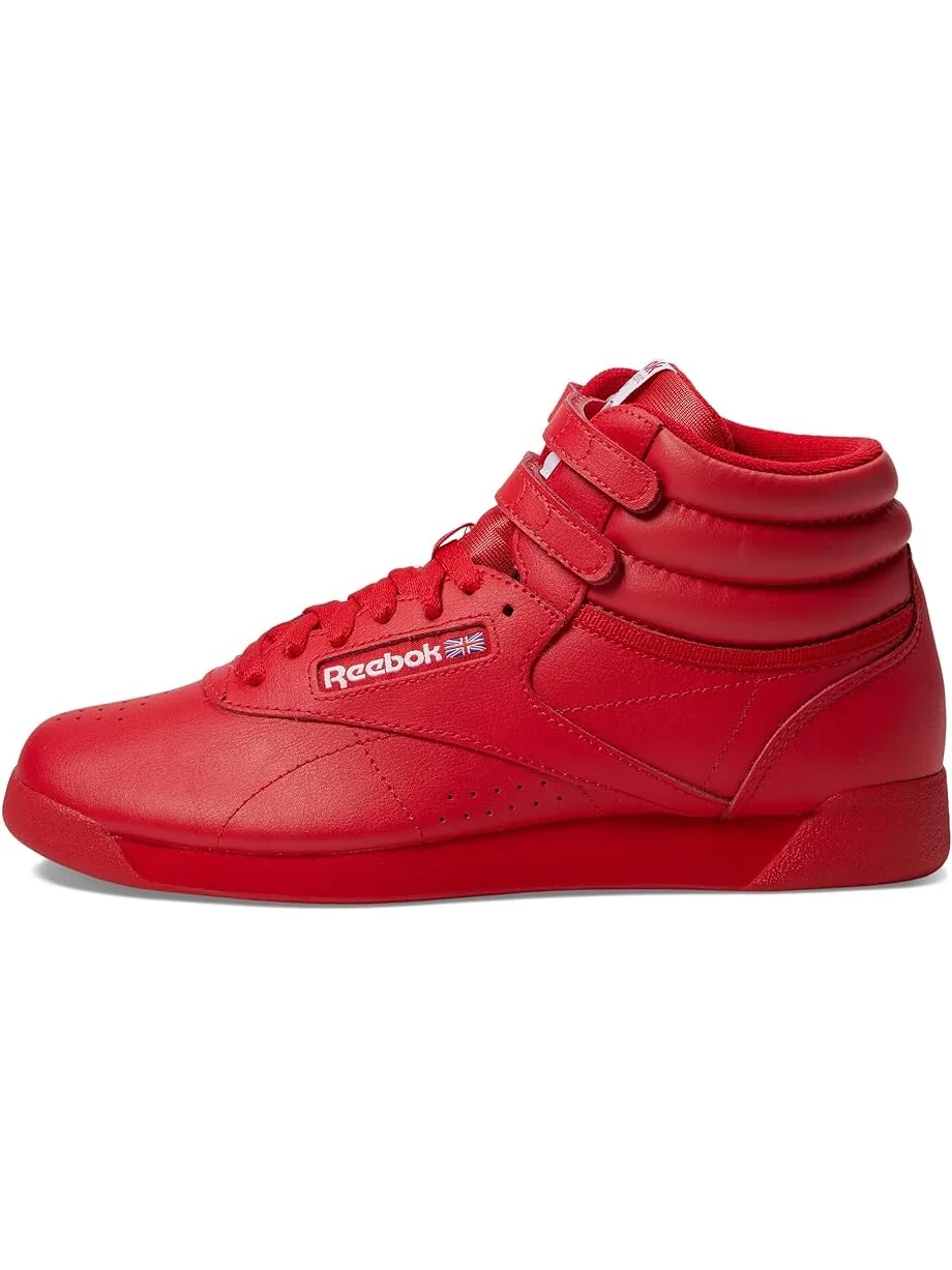 Кроссовки Reebok Lifestyle Freestyle Hi High Top — изображение 4 из 4, красный/белый