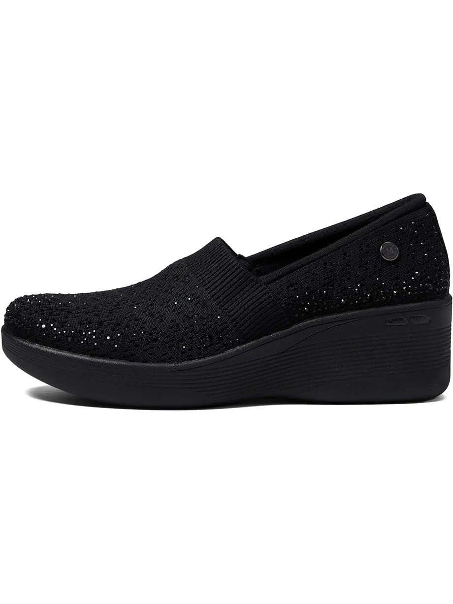 Кроссовки SKECHERS Martha Stewart - Pier Lite - Reflection — изображение 4 из 4, черный/черный