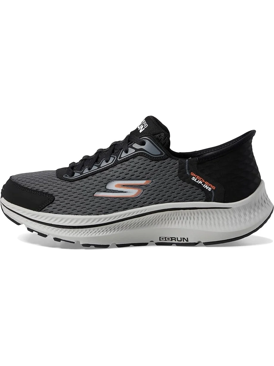Кроссовки SKECHERS Go Run Consistent 2.0 - Empower Hands Free Slip-Ins — изображение 4 из 4, черный/темно-серый