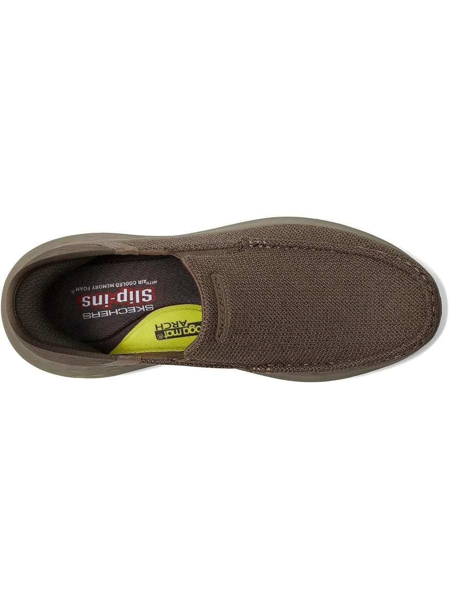 Кроссовки SKECHERS Parson Ralven Hands Free Slip-Ins — изображение 2 из 5, тауп