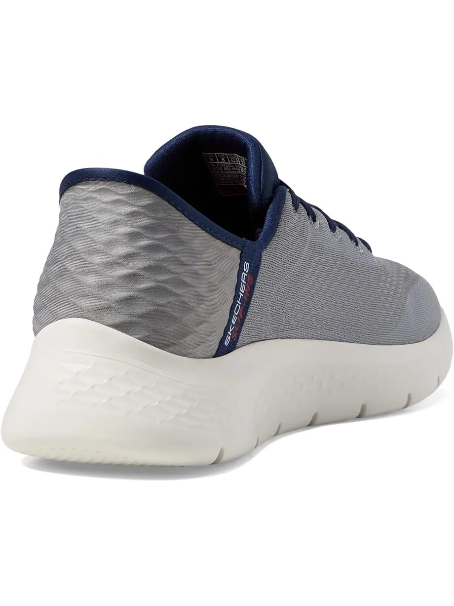 Кроссовки SKECHERS Performance Go Walk Flex - New World Hands Free Slip-Ins — изображение 5 из 5, серый/темно-синий