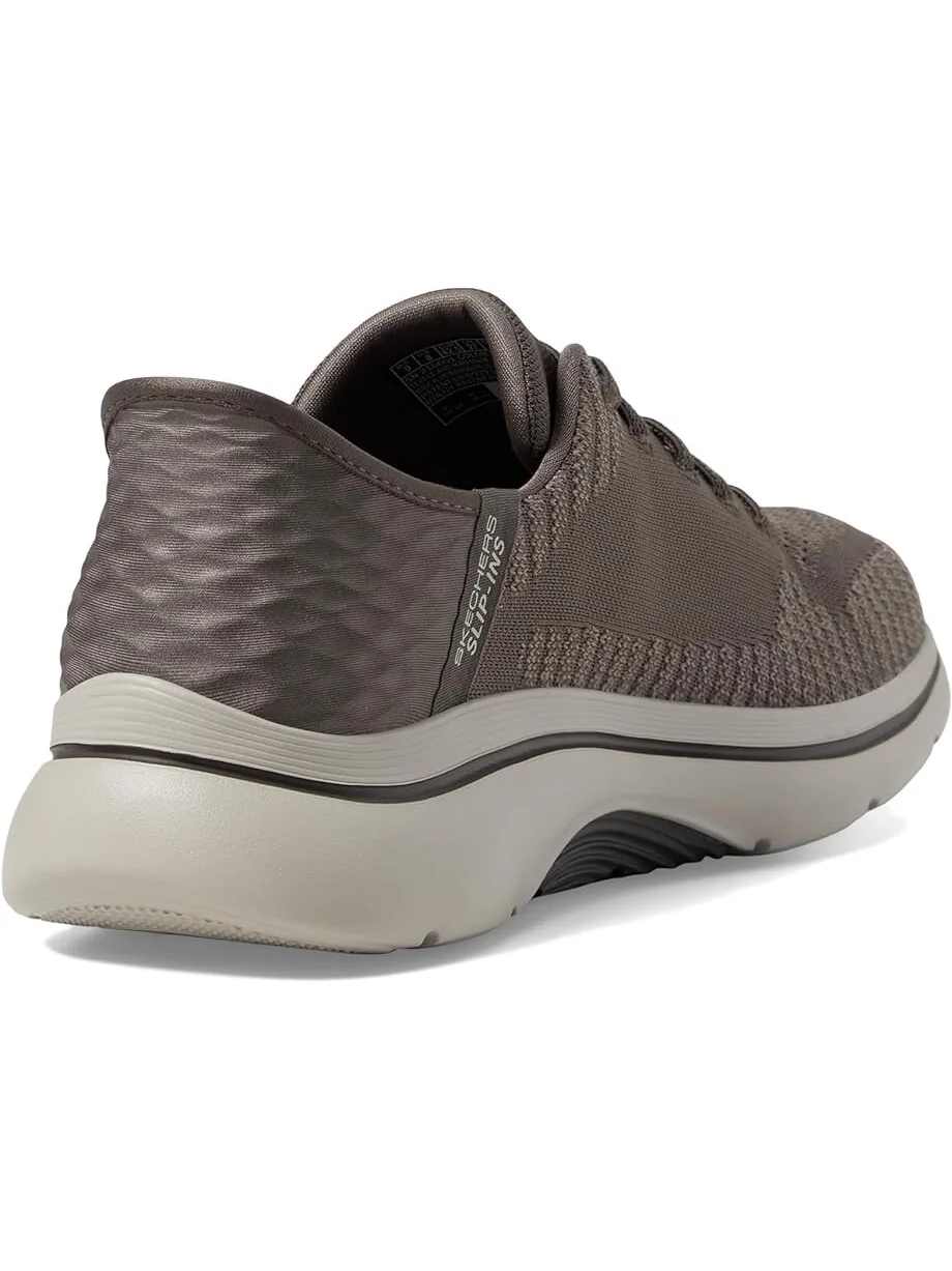 Кроссовки SKECHERS Performance Go Walk Arch Fit 2.0 - Grand Hands Free Slip-Ins — изображение 5 из 5, тауп
