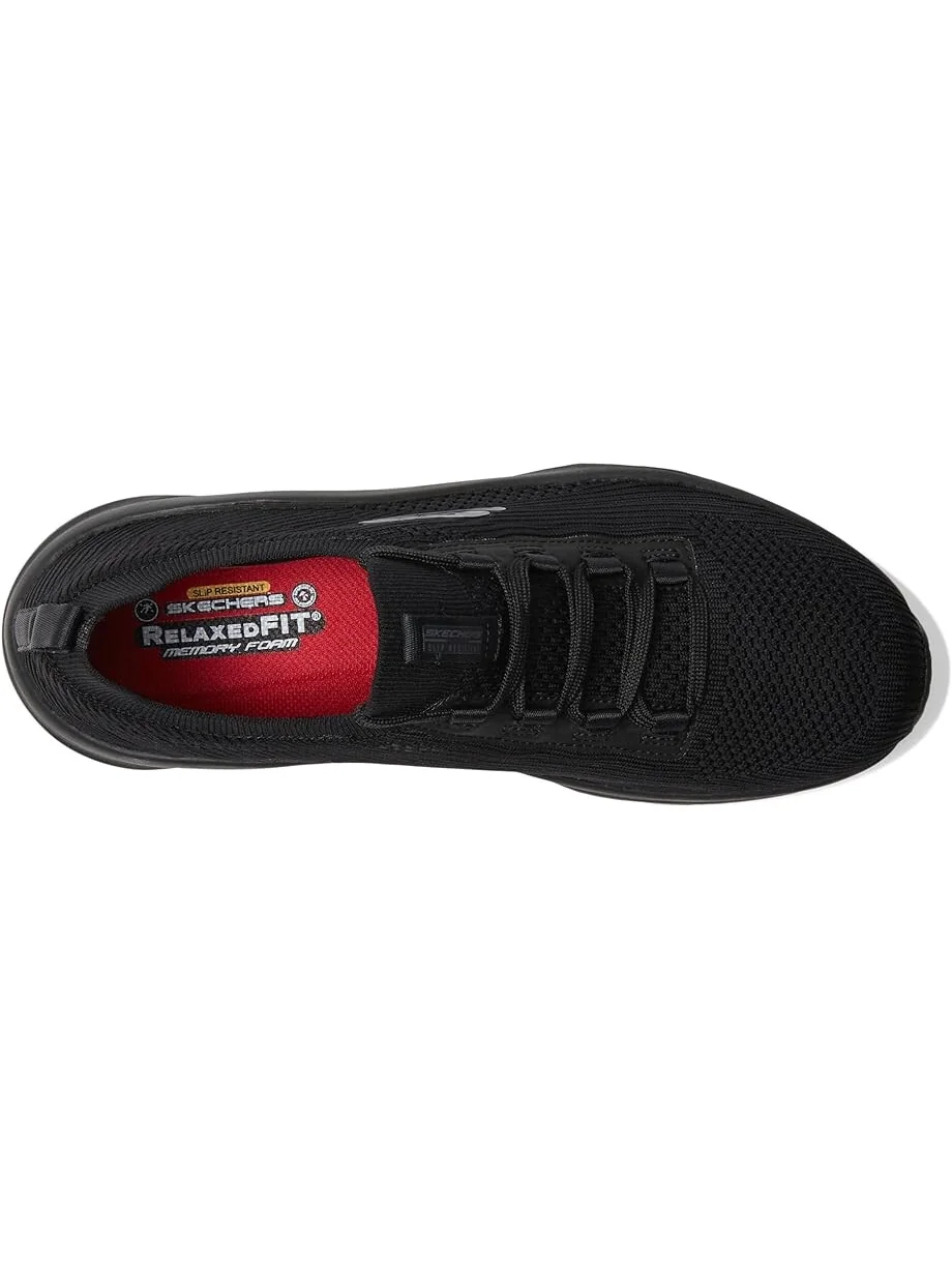 Кроссовки SKECHERS Work D'lux Walker SR - Ozema — изображение 2 из 3, черный