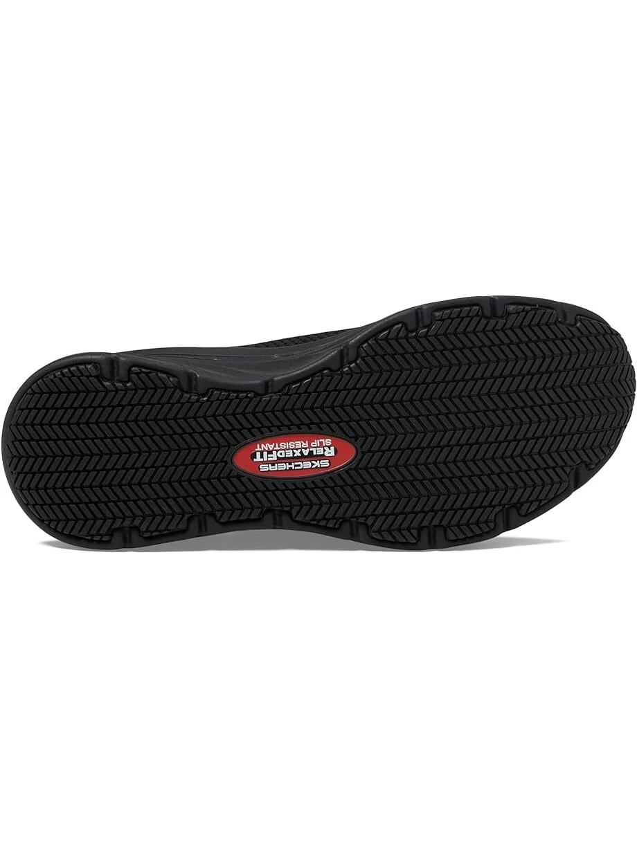 Кроссовки SKECHERS Work D'lux Walker SR - Ozema — изображение 3 из 3, черный