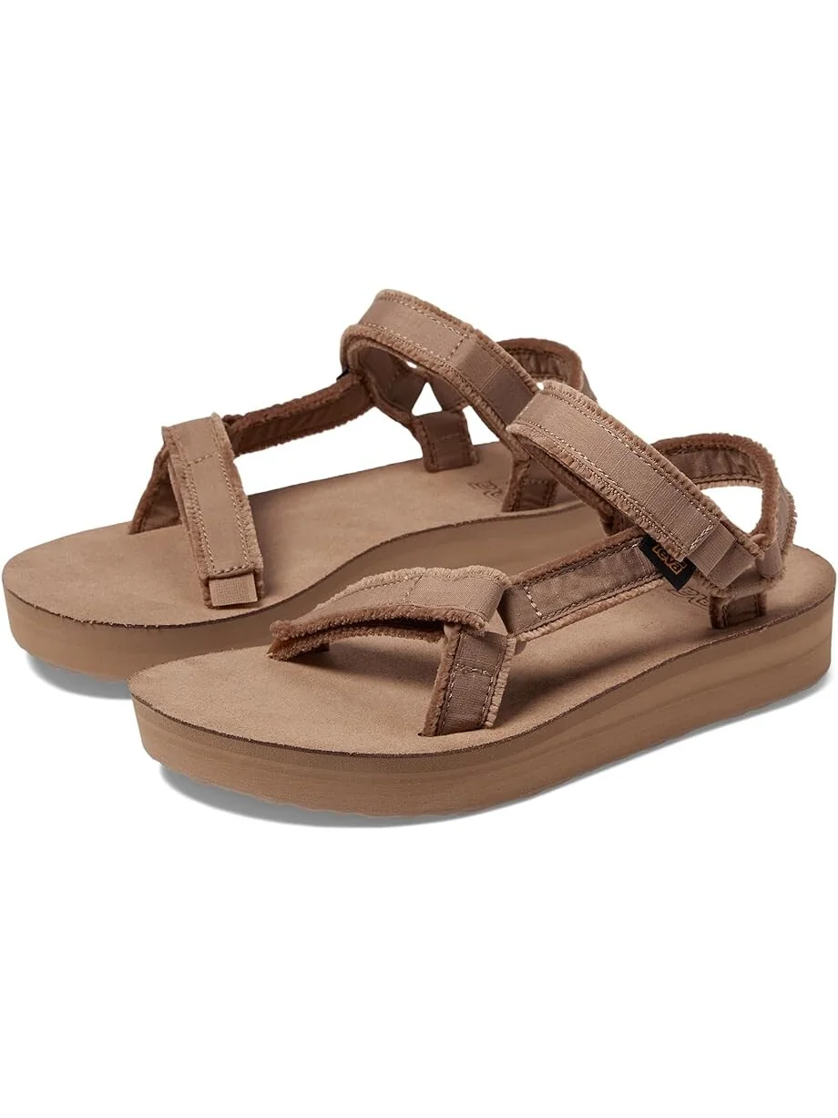 Сандалии Teva Midform Universal Canvas — изображение 1 из 5, коричневый