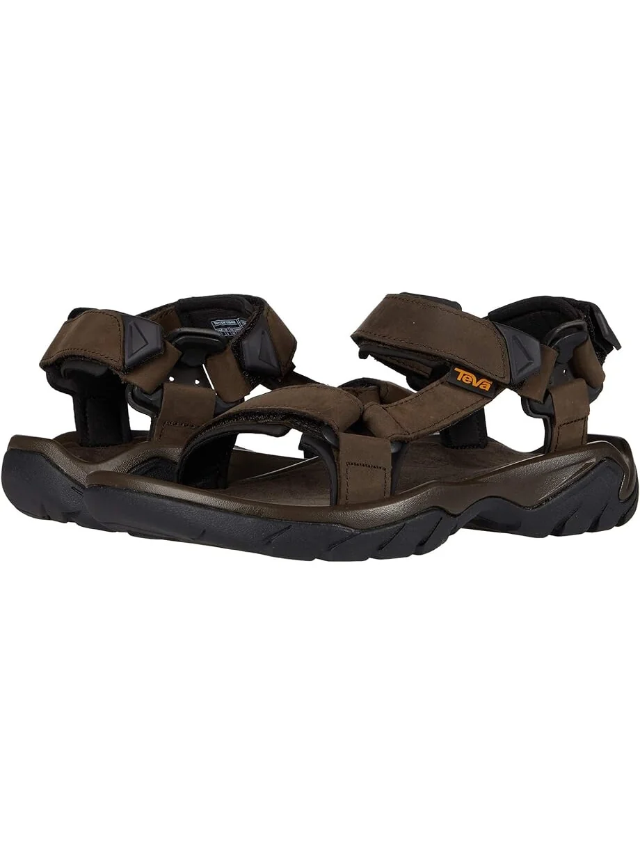 Сандалии Teva Terra Fi 5 Universal Leather, цвет Turkish Coffee — изображение 1 из 5