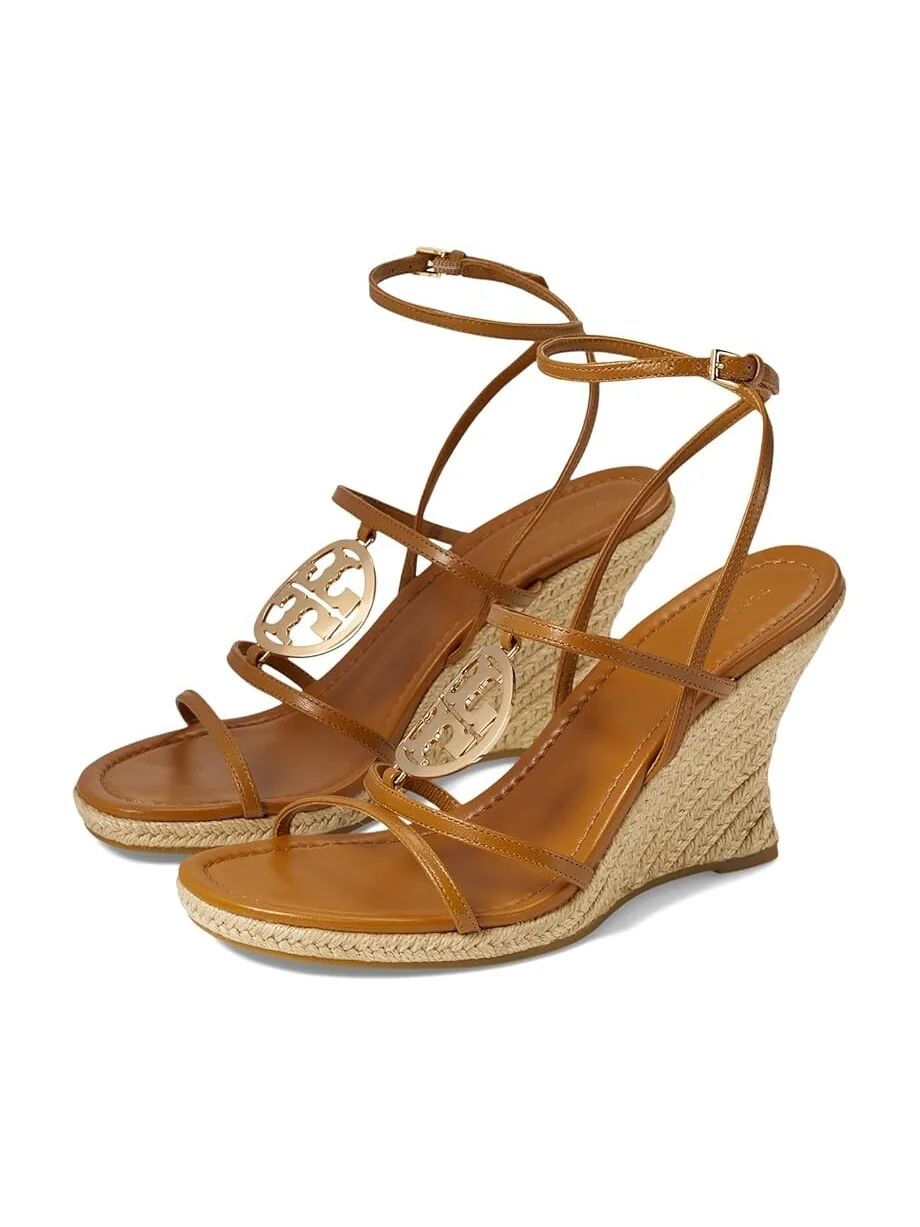 Туфли Tory Burch 85 mm Capri Miller Espadrille Wedge — изображение 1 из 3, золотистый
