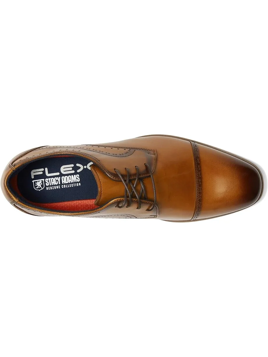 Оксфорды Stacy Adams Bryant Cap Toe Lace-Up — изображение 2 из 4, бежевый