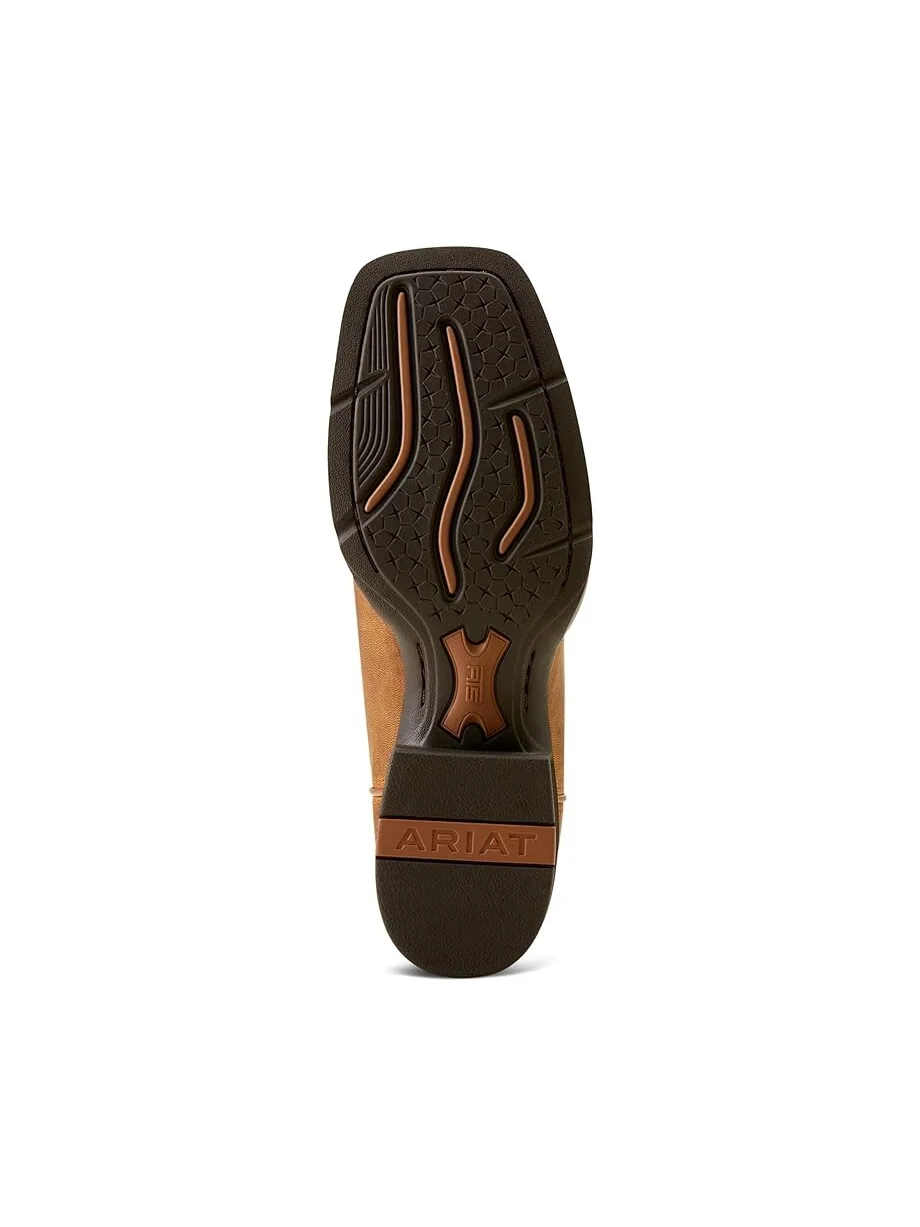 Сапоги женские Ariat Round Up Ruidoso ковбойские с вышивкой — изображение 3 из 4, коричневый