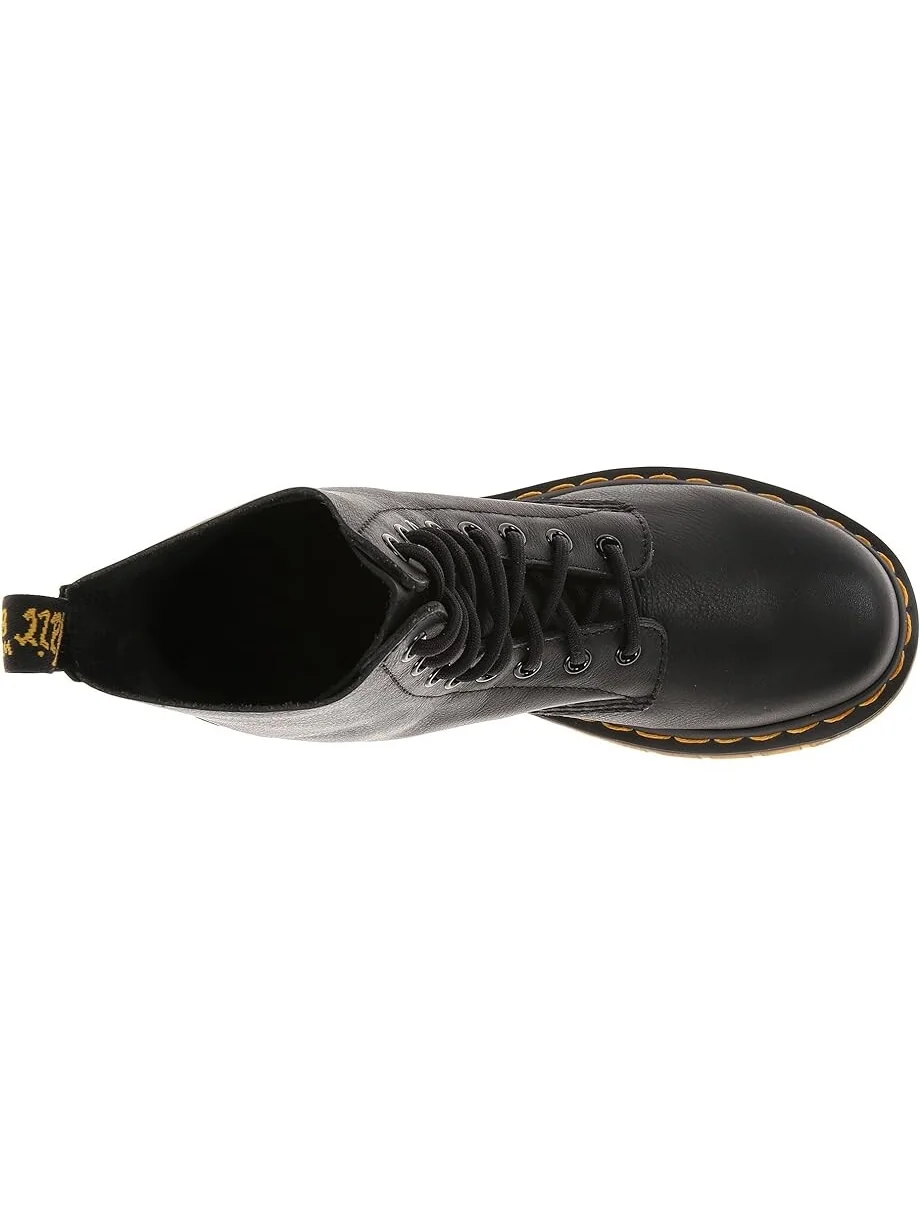 Ботинки высокие Dr. Martens 1460 Pascal Virginia на шнурках — изображение 2 из 4, черный