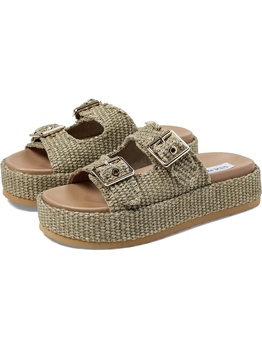 Сандалии Steve Madden Karrigan — изображение 1 из 4, оливковый