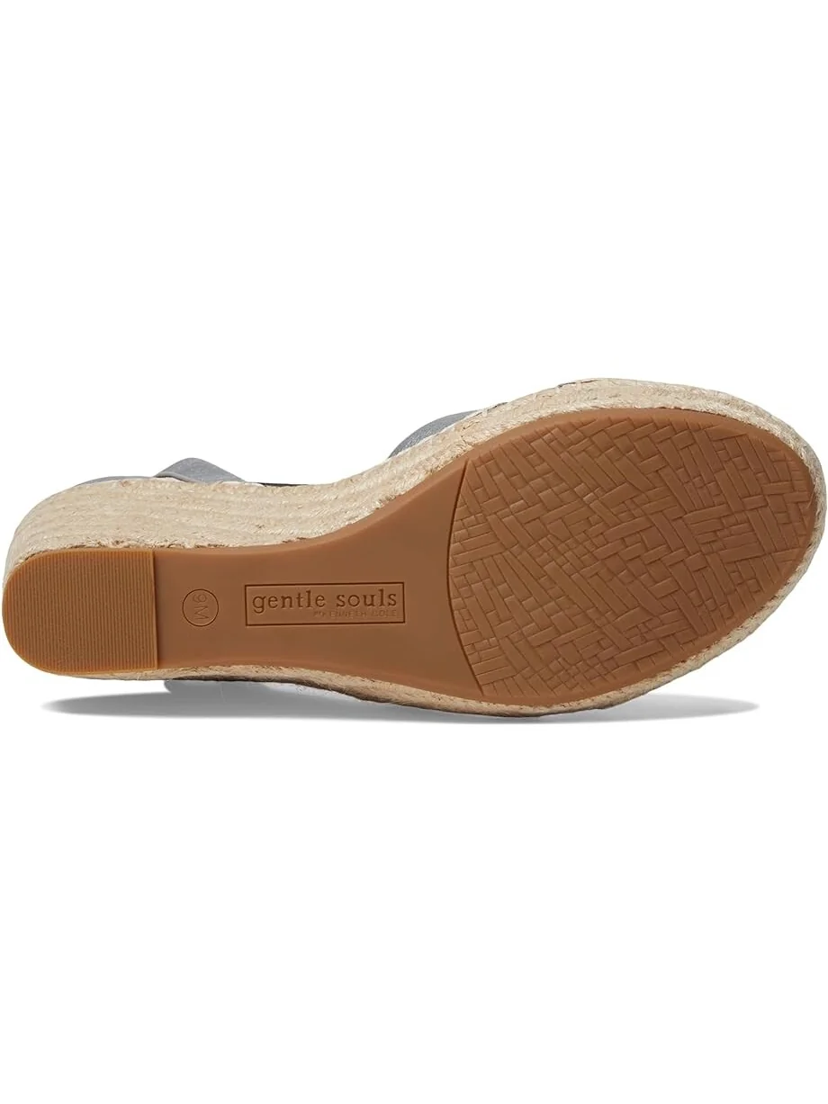 Туфли Gentle Souls by Kenneth Cole Charli X Band Buckle — изображение 3 из 4, серебристый