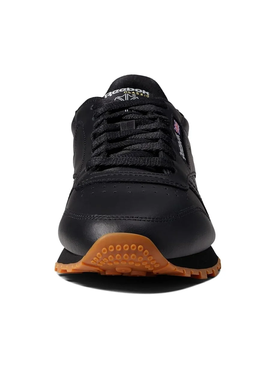 Кроссовки Reebok Lifestyle Classic Leather — изображение 3 из 4, черный/серый