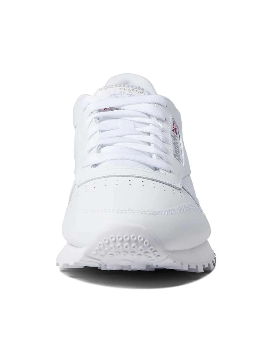 Кроссовки Reebok Lifestyle Classic Leather — изображение 3 из 4, белый/серый