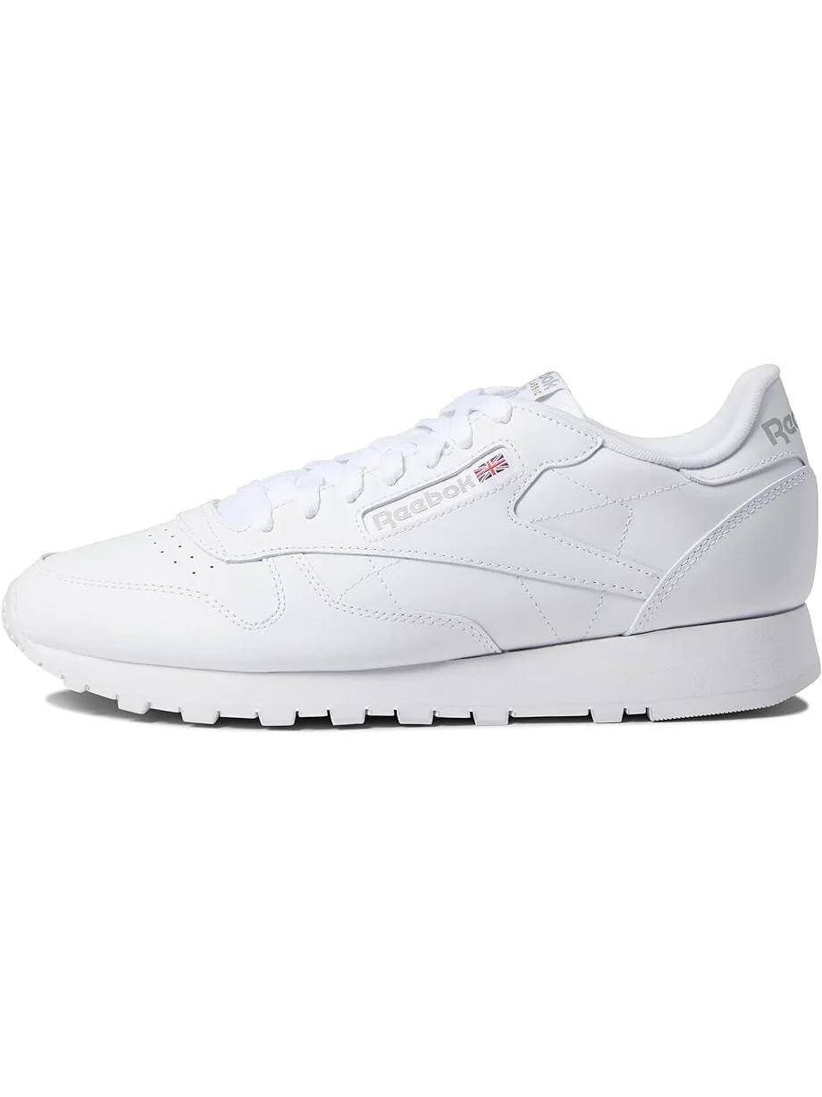Кроссовки Reebok Lifestyle Classic Leather — изображение 4 из 4, белый/серый