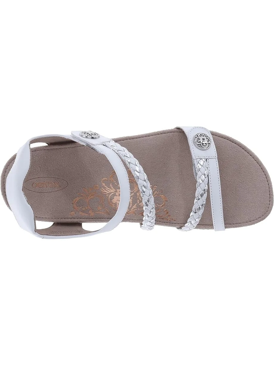 Сандалии Aetrex Jillian Quarter Strap — изображение 2 из 4, белый